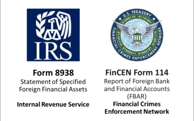 日本にある金融資産を報告するForm 8938とFBARの違い